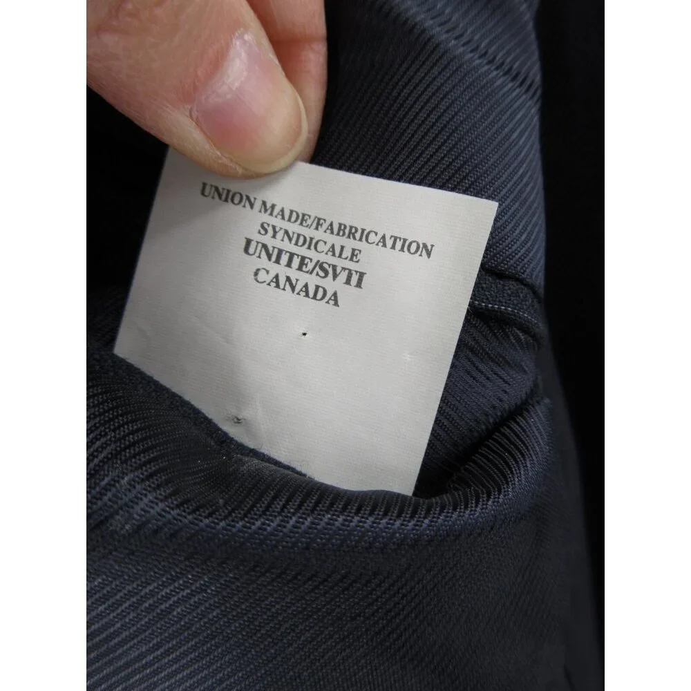 Jack Victor Sport Coat 38 Wool Blazer Striped Classic Y2K Jacket Union
